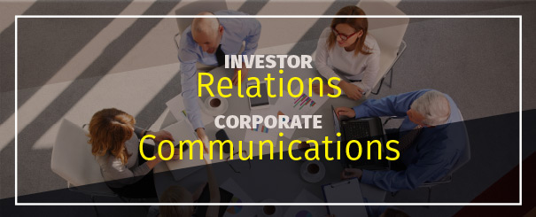 Investor Relations Corporate Communications