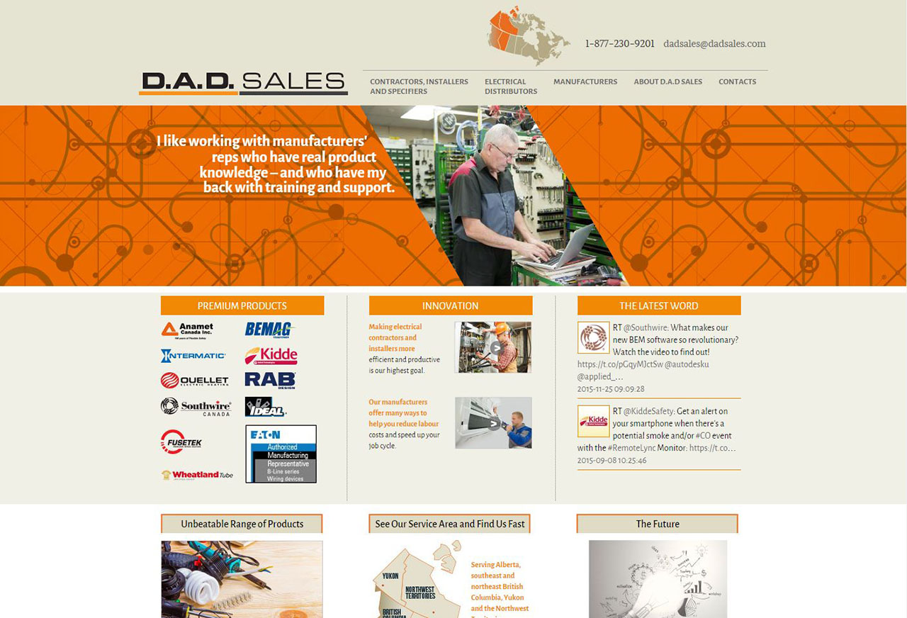 Dadsales Website